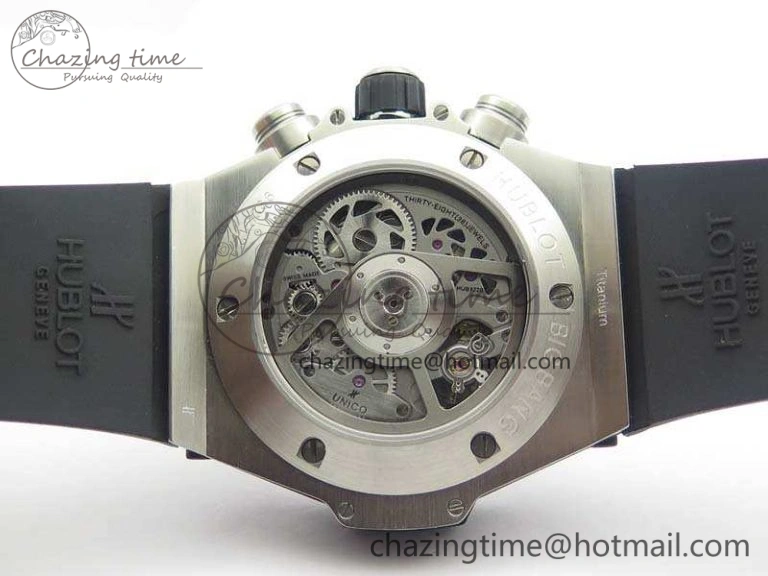 Big Bang Unico 45mm SS 3AF Best Edition Gray Dial On Rubber Strap A Premium 6938