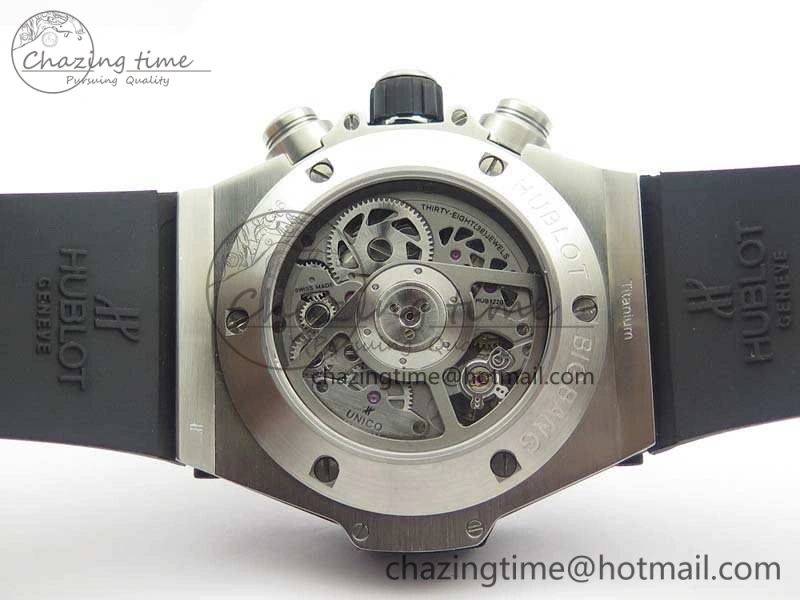 Big Bang Unico 45mm SS 3AF Best Edition Gray Dial On Rubber Strap A Premium 6938