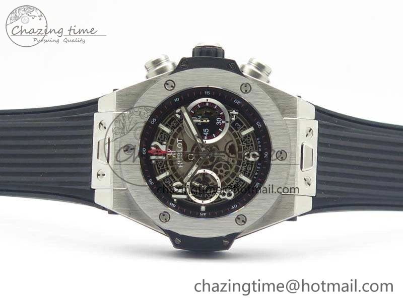 Big Bang Unico 45mm SS 3AF Best Edition Gray Dial On Rubber Strap A Premium 6938