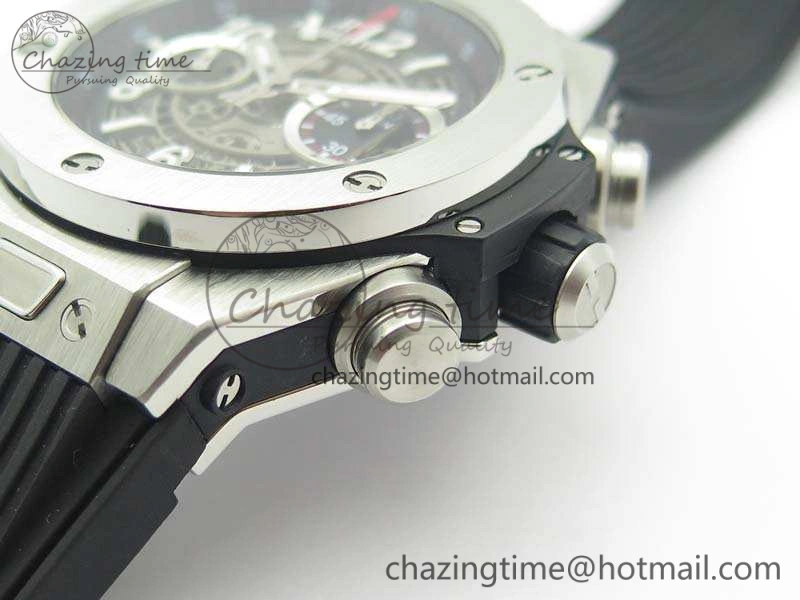 Big Bang Unico 45mm SS 3AF Best Edition Gray Dial On Rubber Strap A Premium 6938