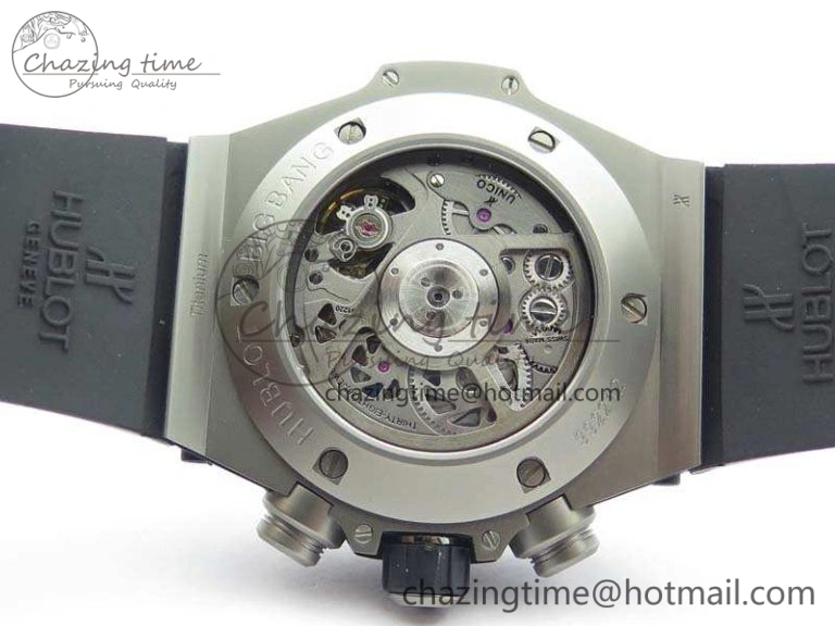 Chic Big Bang Unico 45mm Satin-Polished Steel 3AF Best Edition Gray Dial On Rubber Strap A 6923