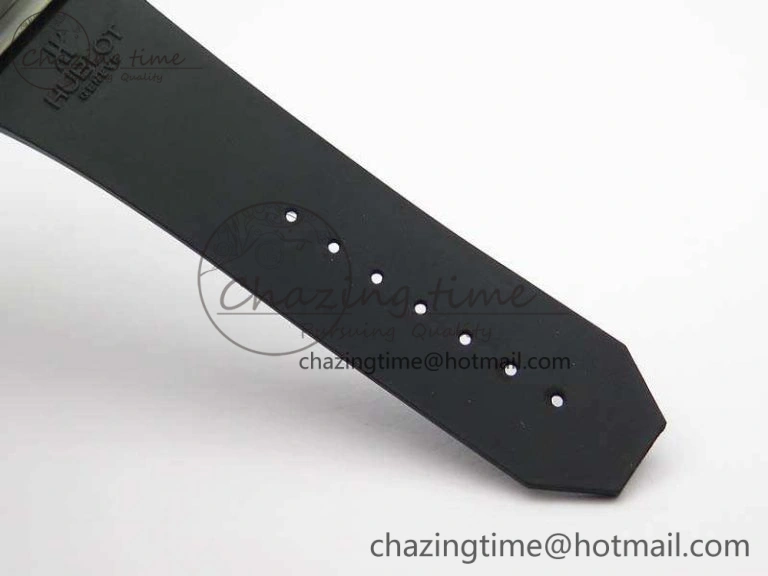 Chic Big Bang Unico 45mm Satin-Polished Steel 3AF Best Edition Gray Dial On Rubber Strap A 6923