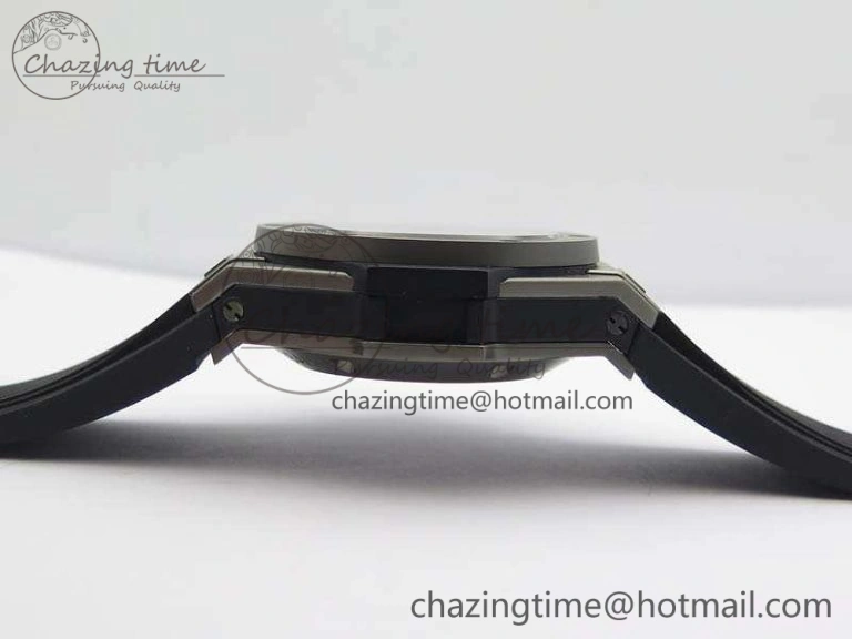 Chic Big Bang Unico 45mm Satin-Polished Steel 3AF Best Edition Gray Dial On Rubber Strap A 6923