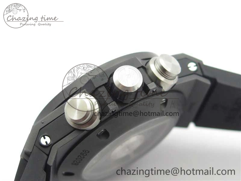 WeatherProof Big Bang Unico Black Ceramic HBF 1:1 Best Edition Black Skeleton Dial on Black Rubber Strap A 6824