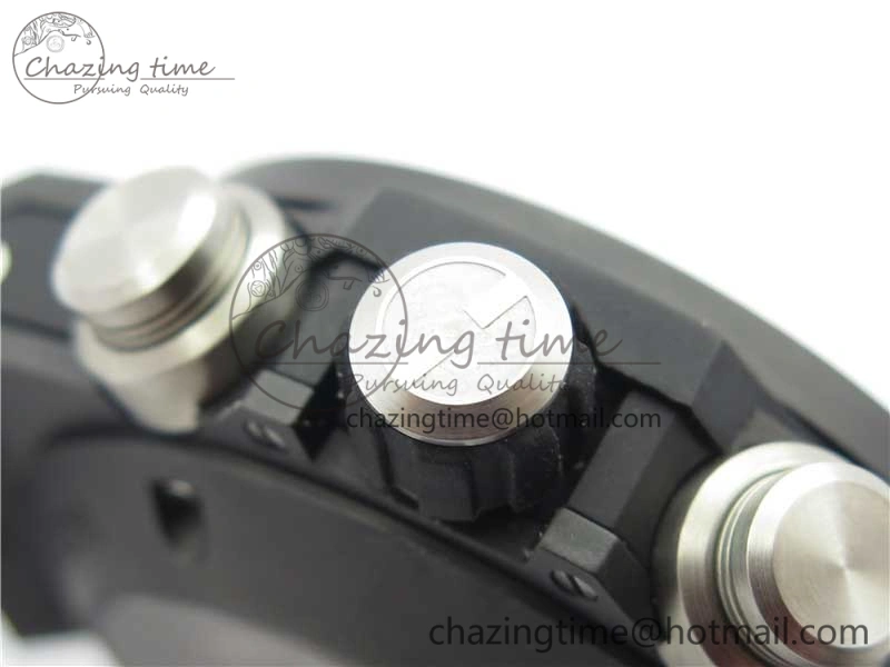 WeatherProof Big Bang Unico Black Ceramic HBF 1:1 Best Edition Black Skeleton Dial on Black Rubber Strap A 6824