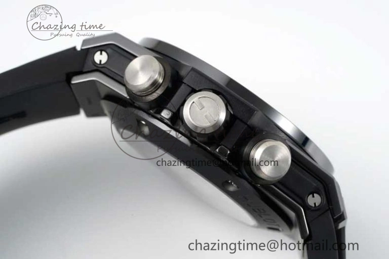 EasyCare Big Bang Unico Black Ceramic ZF 1:1 Best Edition Skeleton Dial on Black Rubber Strap A 6774