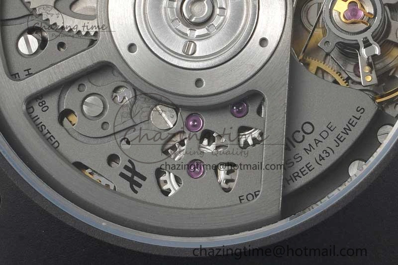 EasyCare Big Bang Unico Black Ceramic ZF 1:1 Best Edition Skeleton Dial on Black Rubber Strap A 6774