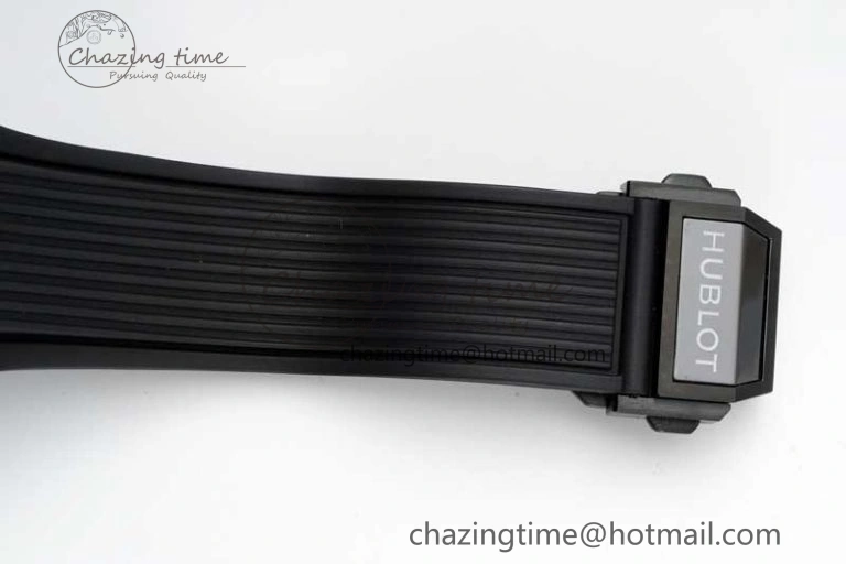 EasyCare Big Bang Unico Black Ceramic ZF 1:1 Best Edition Skeleton Dial on Black Rubber Strap A 6774