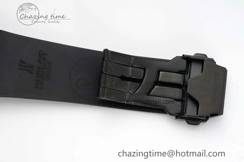 EasyCare Big Bang Unico Black Ceramic ZF 1:1 Best Edition Skeleton Dial on Black Rubber Strap A 6774