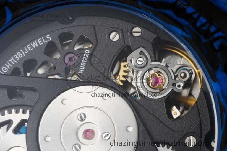 Big Bang Unico Blue Carbon TWF Best Edition Skeleton Dial on Black Rubber Strap A StreetReady 6765