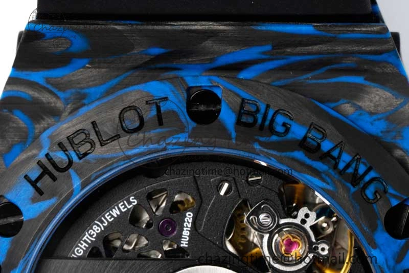 Big Bang Unico Blue Carbon TWF Best Edition Skeleton Dial on Black Rubber Strap A StreetReady 6765
