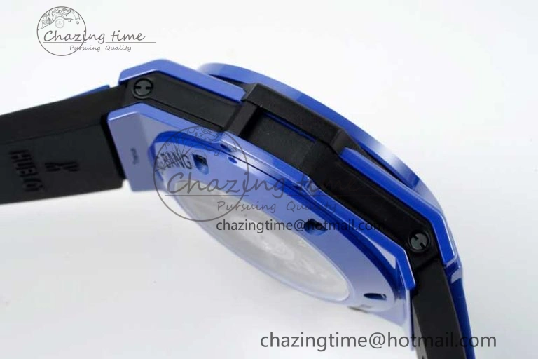 Big Bang Unico Blue Magic Ceramic ZF 1:1 Best Edition Skeleton Dial on Blue Rubber Strap A Modern 6771