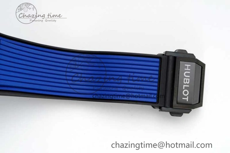 Big Bang Unico Blue Magic Ceramic ZF 1:1 Best Edition Skeleton Dial on Blue Rubber Strap A Modern 6771