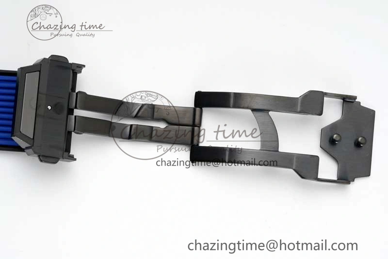 Big Bang Unico Blue Magic Ceramic ZF 1:1 Best Edition Skeleton Dial on Blue Rubber Strap A Modern 6771