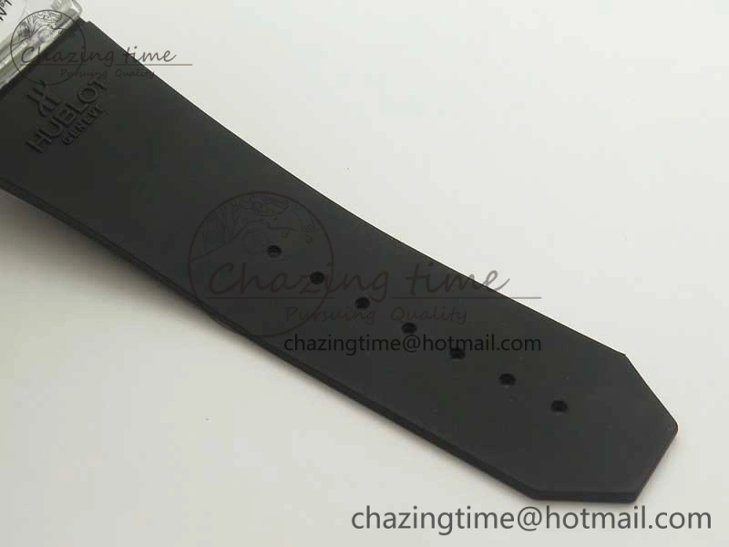 Tailored Big Bang Unico Magic Sapphire 45mm OXF Best Edition Black Dial on Black Rubber Strap A 6880