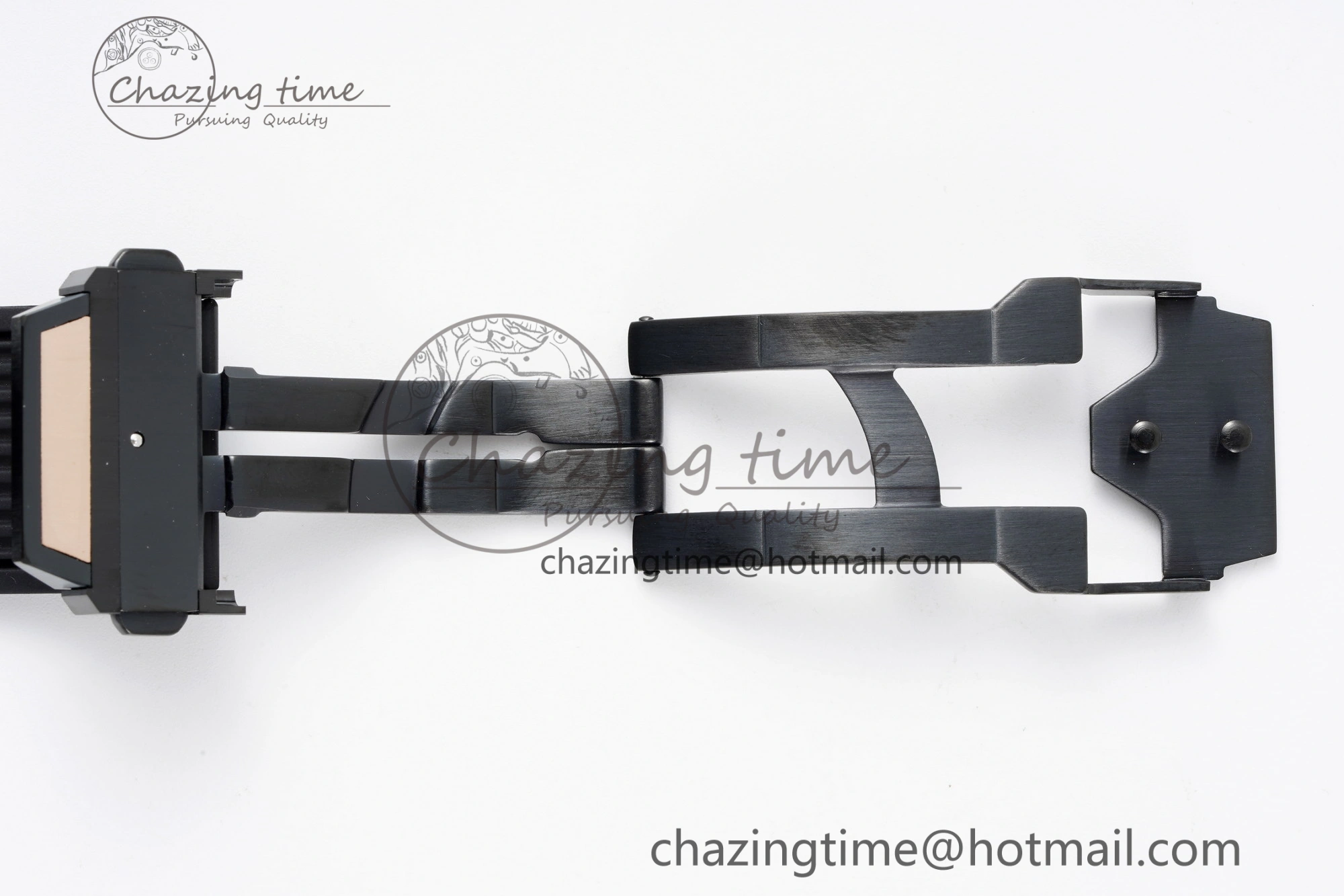 Big Bang Unico RG 45mm BBF 1:1 Best Edition Blue Ceramic Bezel Skeleton Dial on Black Rubber Strap A NewStyle 6757