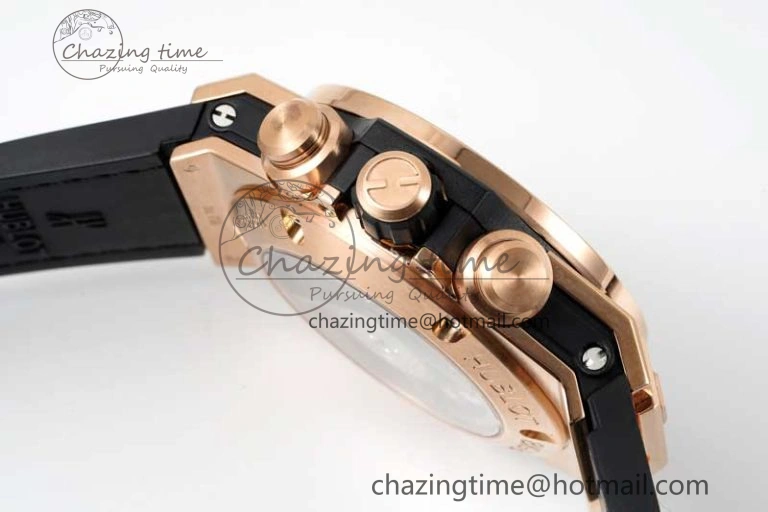 Vibrant Big Bang Unico Rainbow King RG 45mm ZF 1:1 Best Edition on Rainbow Gummy Strap A 6775