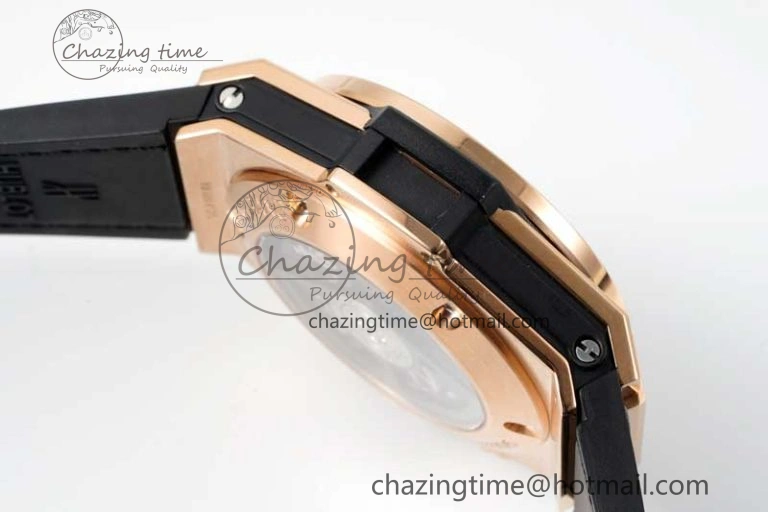 Vibrant Big Bang Unico Rainbow King RG 45mm ZF 1:1 Best Edition on Rainbow Gummy Strap A 6775