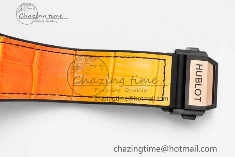 Vibrant Big Bang Unico Rainbow King RG 45mm ZF 1:1 Best Edition on Rainbow Gummy Strap A 6775