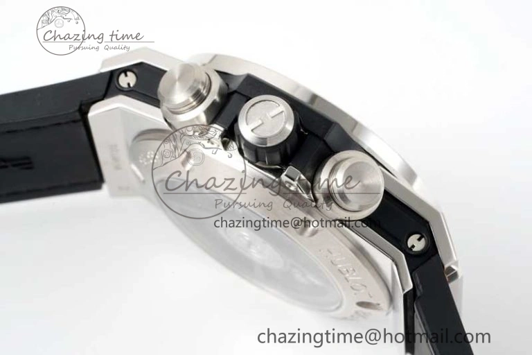WeatherProof Big Bang Unico Rainbow King SS 45mm ZF 1:1 Best Edition on Rainbow Gummy Strap A 6778