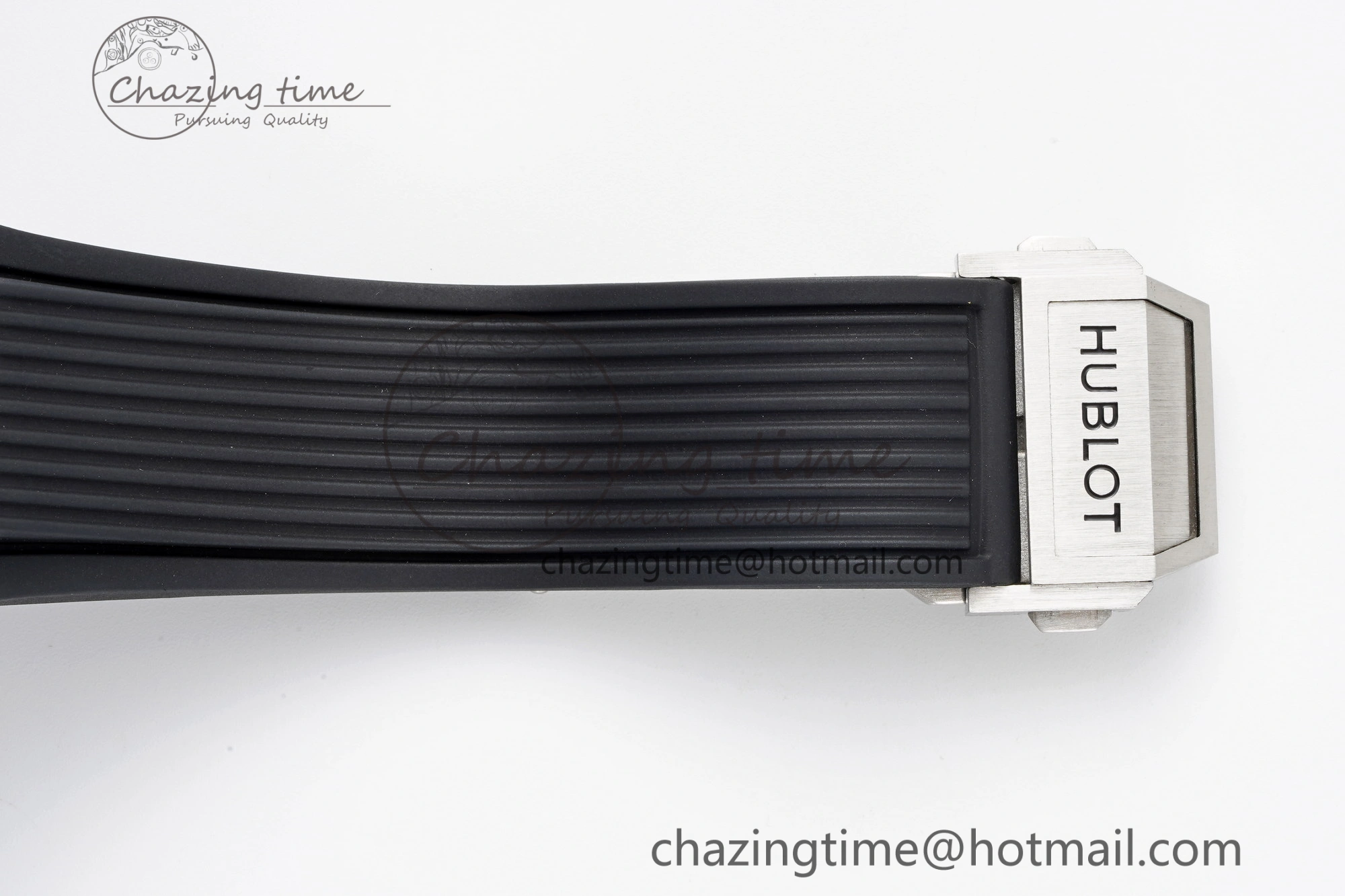 Big Bang Unico SS 45mm BBF 1:1 Best Edition Blue Ceramic Bezel Skeleton Dial on Black Rubber Strap A FreshLook 6758