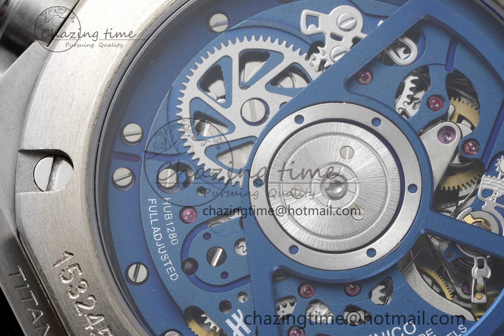 Big Bang Unico SS 45mm BBF 1:1 Best Edition Skeleton Dial on Black Rubber Strap A Soft 6756