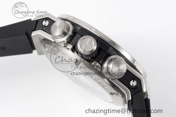 Big Bang Unico SS 45mm BBF 1:1 Best Edition Skeleton Dial on Black Rubber Strap A Soft 6756