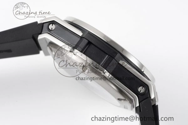 Big Bang Unico SS 45mm BBF 1:1 Best Edition Skeleton Dial on Black Rubber Strap A Soft 6756