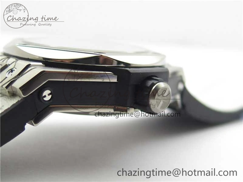 Big Bang Unico Sang Bleu Titanium HBF Skeleton Dial on White Gummy Strap HUB ComfortFit 6803