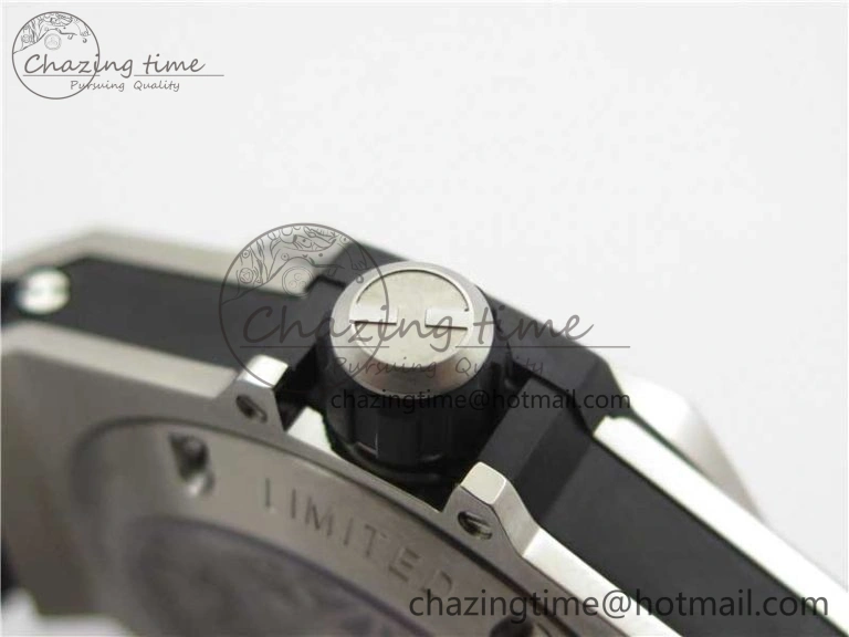 Big Bang Unico Sang Bleu Titanium Diamonds HBF Skeleton Dial on White Gummy Strap HUB FashionForward 6819
