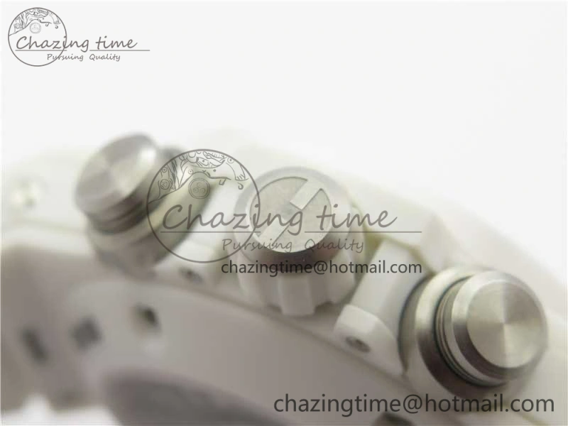 Big Bang Unico White Ceramic HBF 1:1 Best Edition White Skeleton Dial on White Rubber Strap A WellDesigned 6826