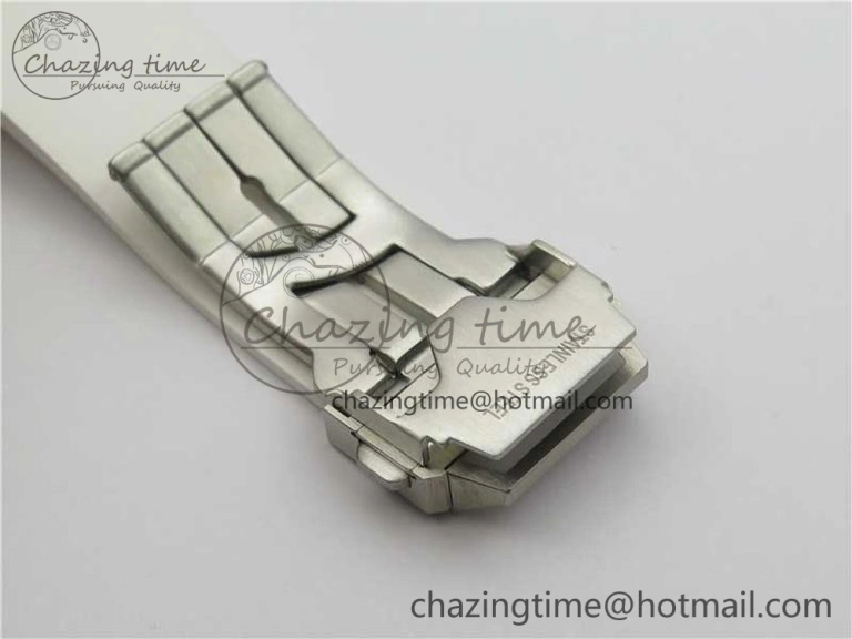 Big Bang Unico White Ceramic HBF 1:1 Best Edition White Skeleton Dial on White Rubber Strap A WellDesigned 6826