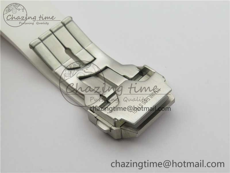 Big Bang Unico White Ceramic HBF 1:1 Best Edition White Skeleton Dial on White Rubber Strap A WellDesigned 6826