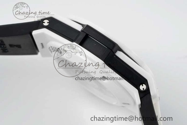 Reliable Big Bang Unico White Ceramic ZF 1:1 Best Edition Skeleton Dial on White Rubber Strap A 6772
