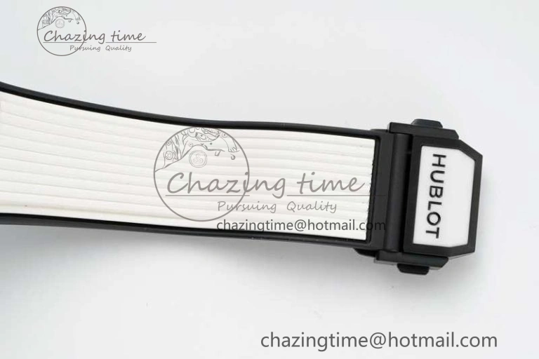 Reliable Big Bang Unico White Ceramic ZF 1:1 Best Edition Skeleton Dial on White Rubber Strap A 6772