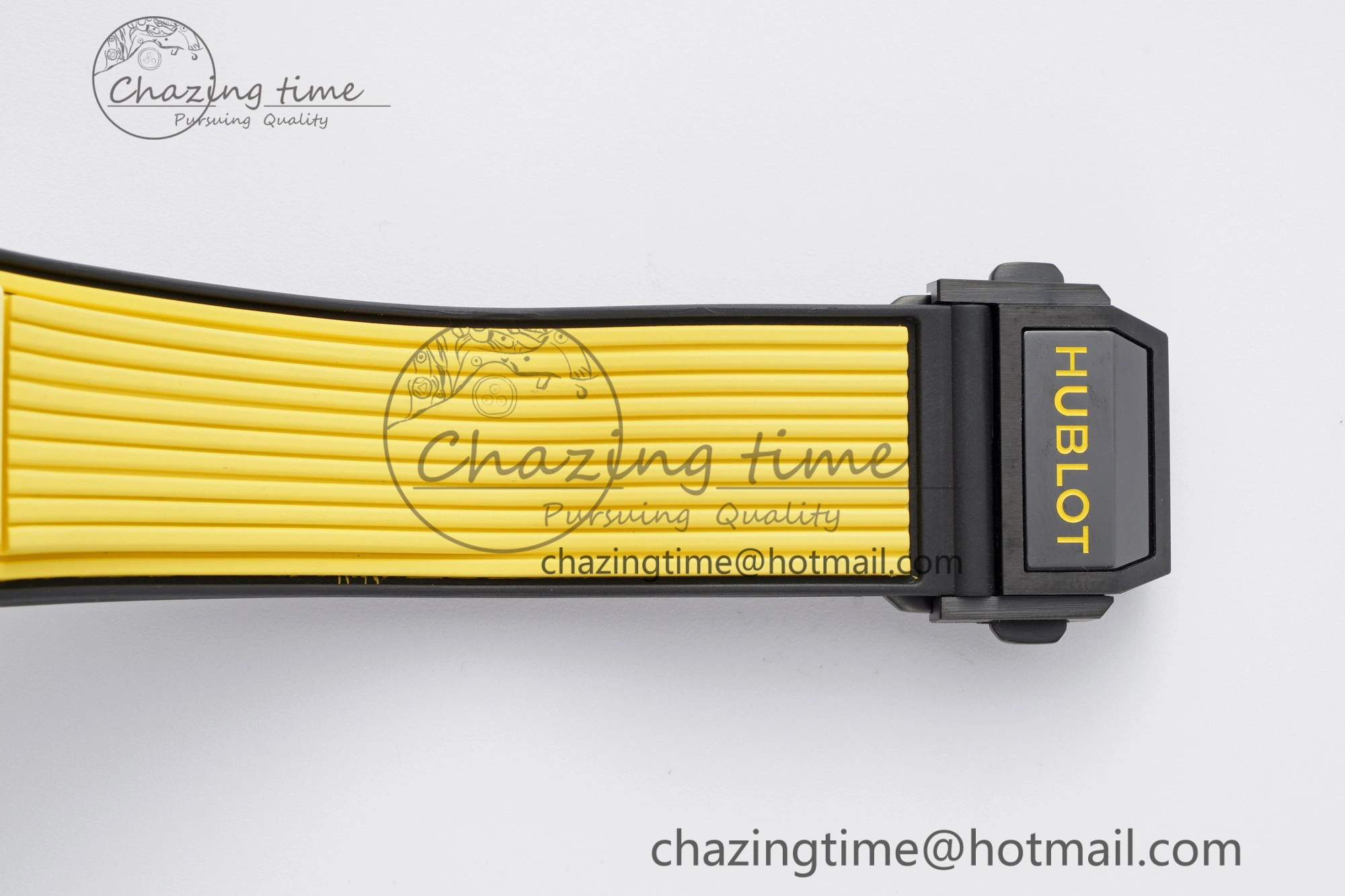 Big Bang Unico Yellow Magic Ceramic BBF 1:1 Best Edition Skeleton Dial on Yellow Rubber Strap A Tailored 6746