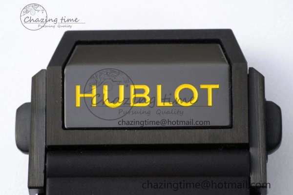 Big Bang Unico Yellow Magic Ceramic BBF 1:1 Best Edition Skeleton Dial on Yellow Rubber Strap A Tailored 6746