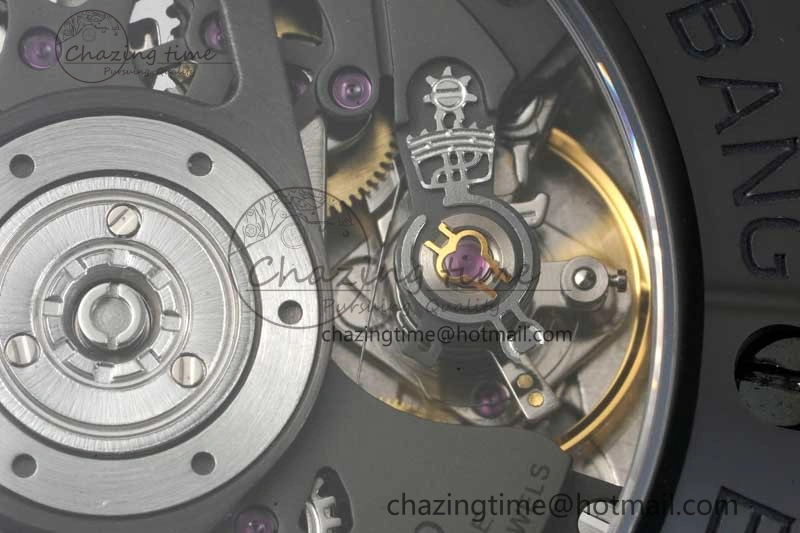 Unique Big Bang Unico Yellow Magic Ceramic ZF 1:1 Best Edition Skeleton Dial on Yellow Rubber Strap A 6773