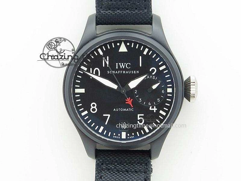 Lightweight Big Pilot 5019 Ceramic Case Black Dial Asian 23J 7397