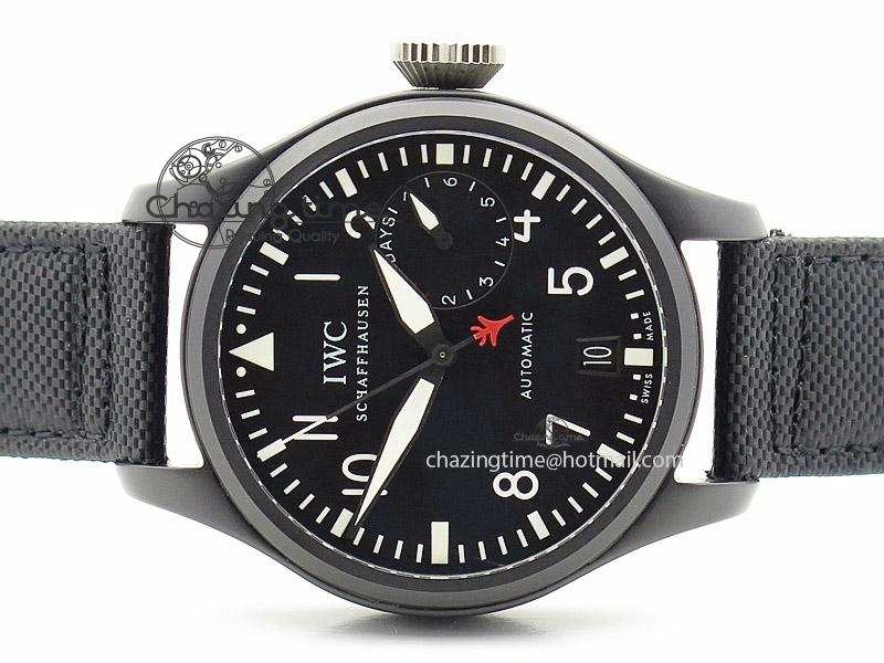 Lightweight Big Pilot 5019 Ceramic Case Black Dial Asian 23J 7397