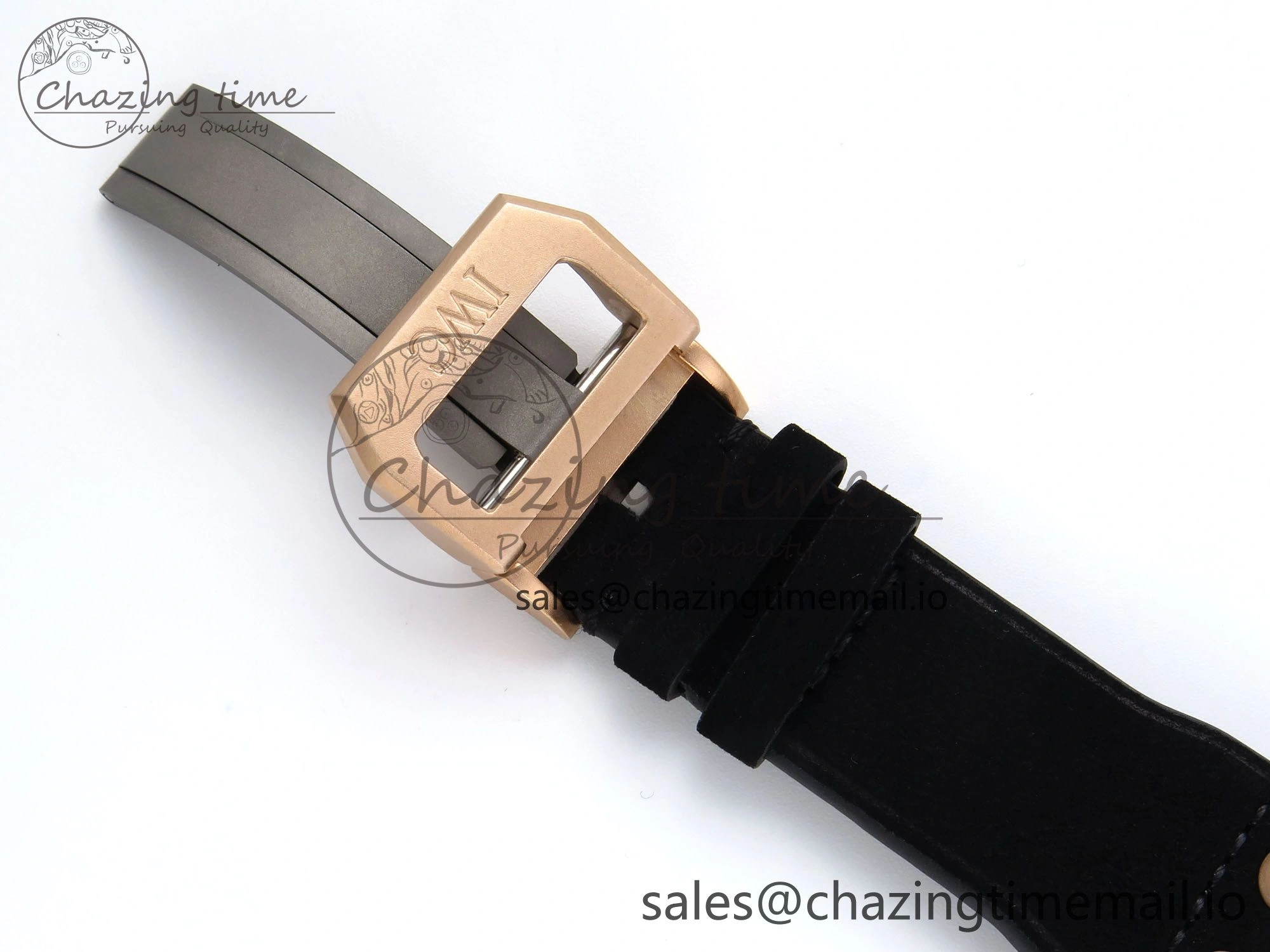 Lightweight Big Pilot IW329703 M+F 1:1 Best Edition Black Dial on Black Nylon Strap MY 7004