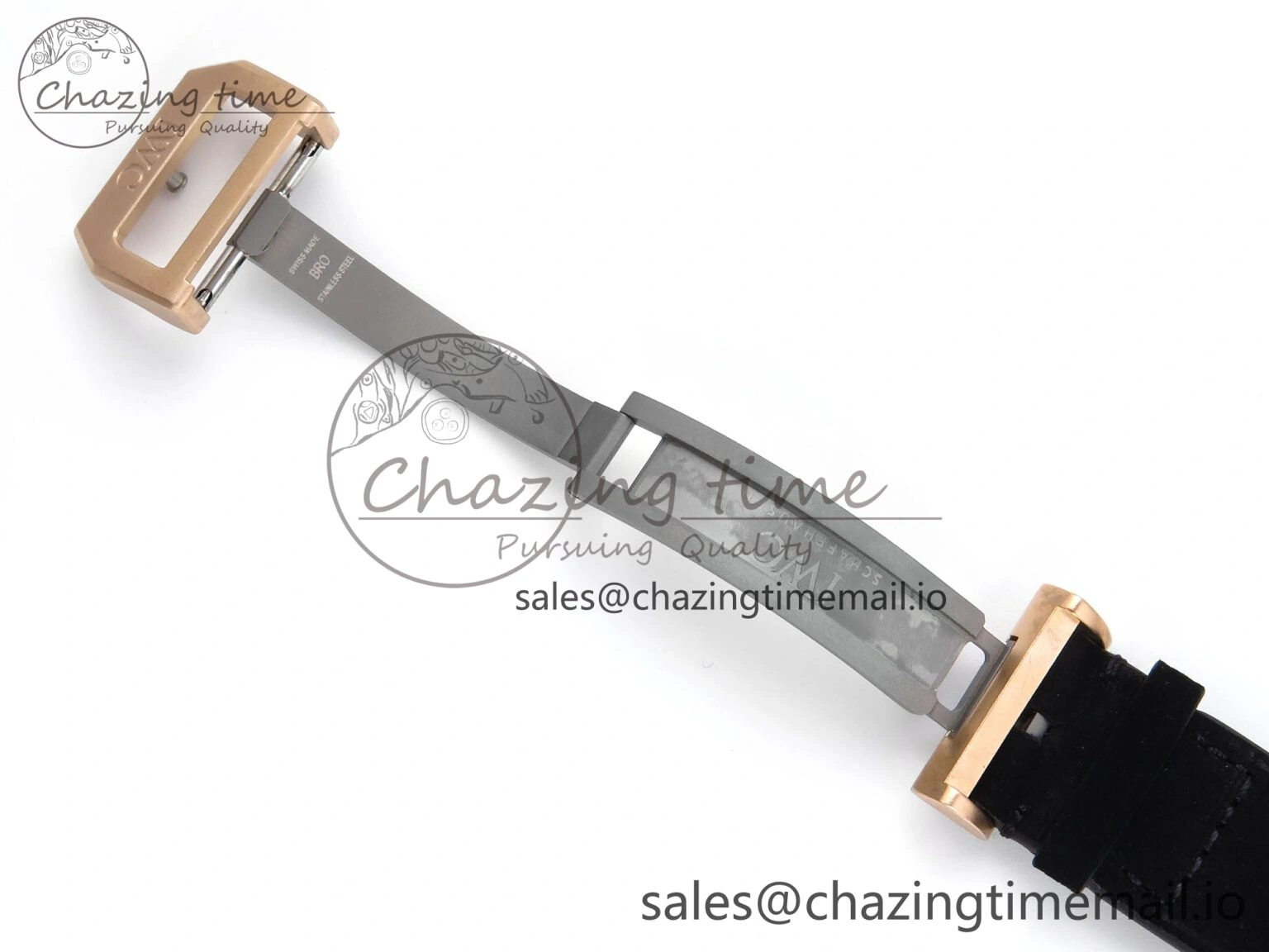 Lightweight Big Pilot IW329703 M+F 1:1 Best Edition Black Dial on Black Nylon Strap MY 7004