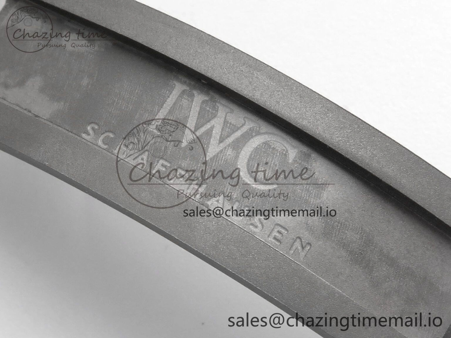 Lightweight Big Pilot IW329703 M+F 1:1 Best Edition Black Dial on Black Nylon Strap MY 7004