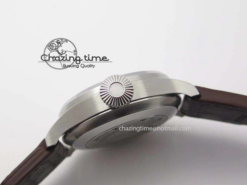 Big Pilot IW5009 Grey Dial ZF Edition Grey Dial On Brown Leather Strap A51111 (Fantasy Dial Color) Reliable 7326