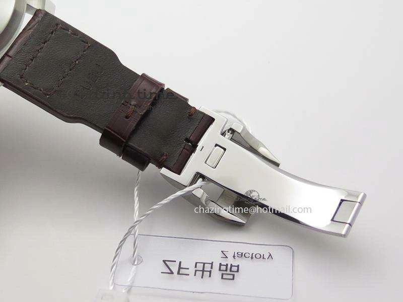 Big Pilot IW5009 Grey Dial ZF Edition Grey Dial On Brown Leather Strap A51111 (Fantasy Dial Color) Reliable 7326