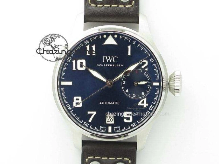 Bold Big Pilot IW500908 ZF 1:1 Best Edition Le Petit Prince On Brown Leather Strap A521111 V 7247