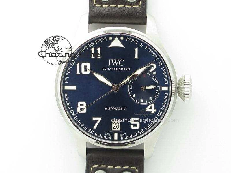 Bold Big Pilot IW500908 ZF 1:1 Best Edition Le Petit Prince On Brown Leather Strap A521111 V 7247