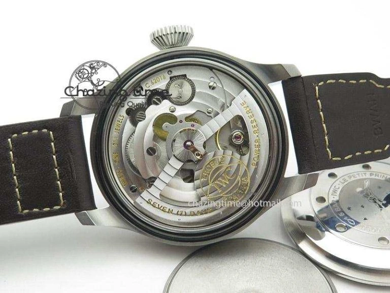 Bold Big Pilot IW500908 ZF 1:1 Best Edition Le Petit Prince On Brown Leather Strap A521111 V 7247