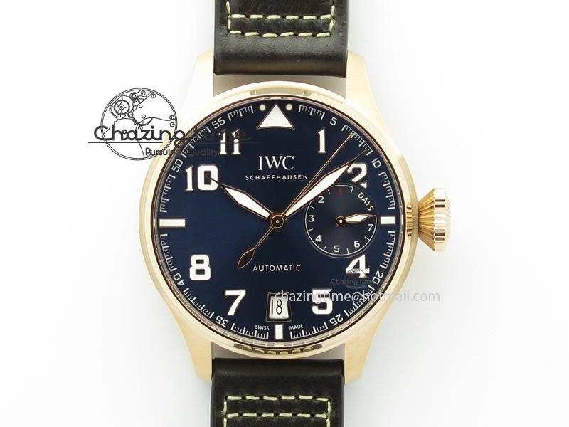 Big Pilot IW500909 RG ZF 1:1 Best Edition Le Petit Prince On Brown Leather Strap A Sophisticated 7293