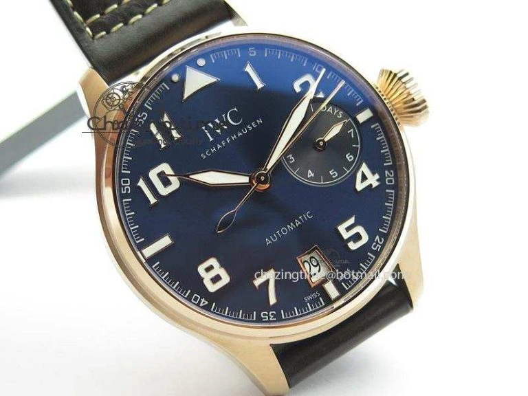 Big Pilot IW500909 RG ZF 1:1 Best Edition Le Petit Prince On Brown Leather Strap A Sophisticated 7293